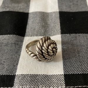 Sterling Silver Knot Ring